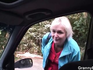 70 years older grandma gets pulverized roadside